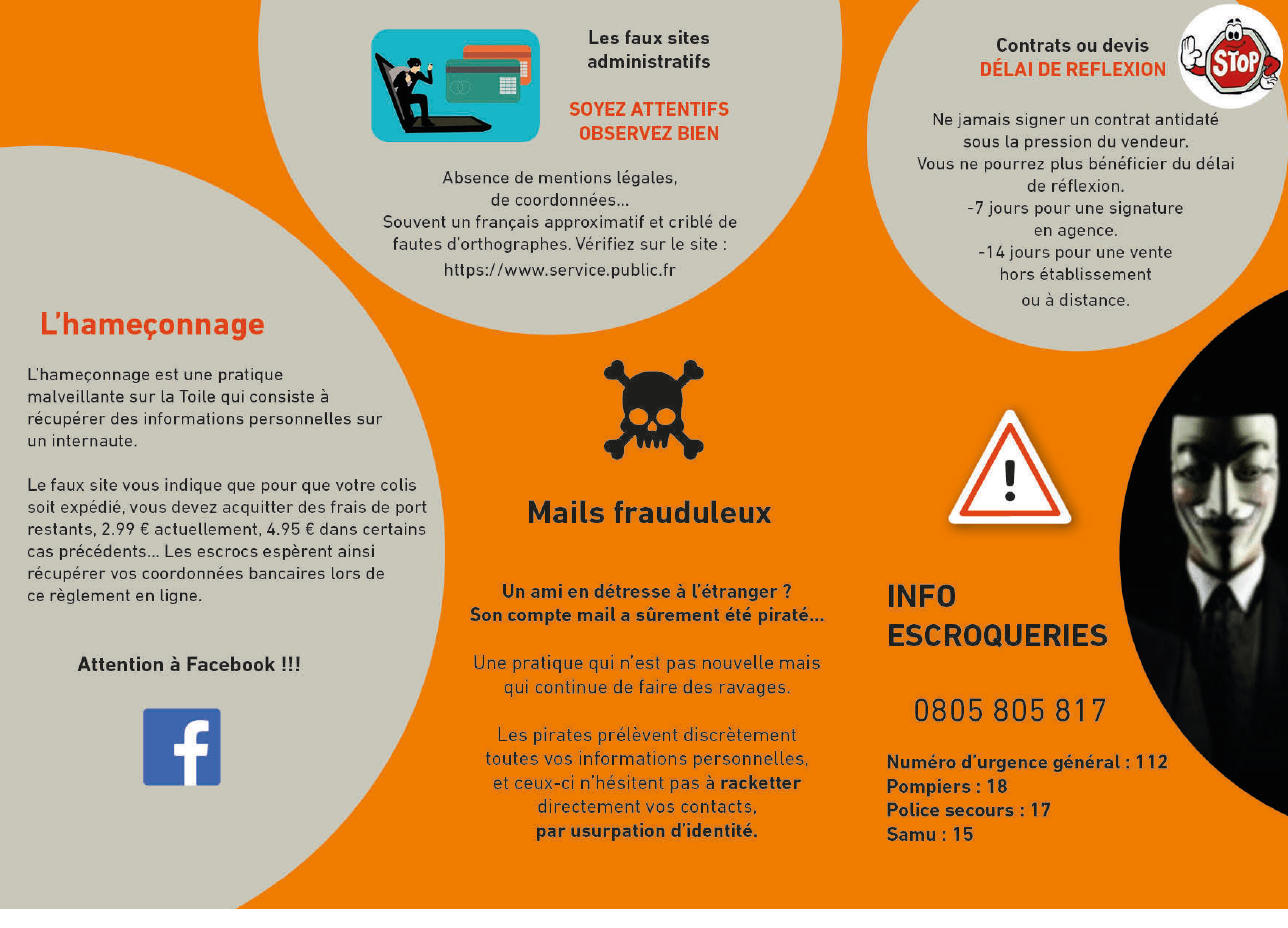 Arnaques Attention